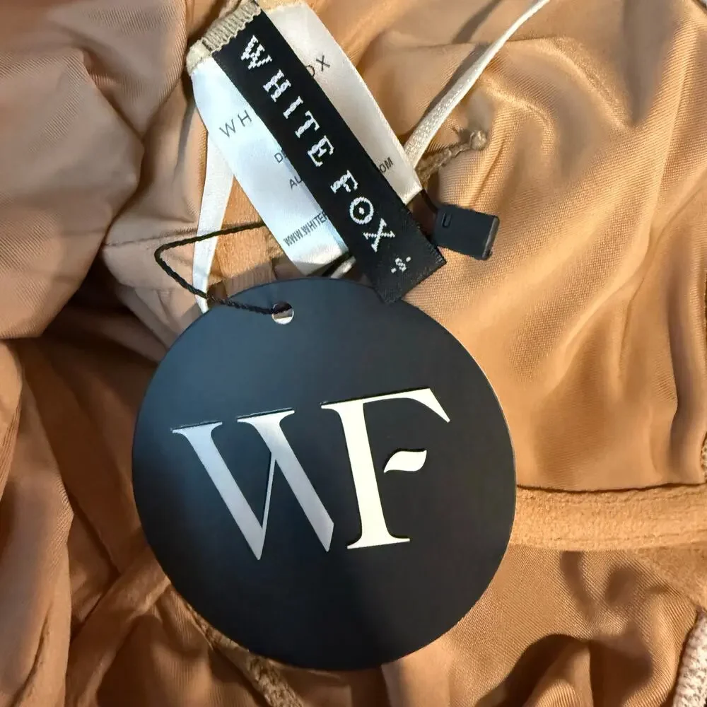 NWT White Fox No Looking Back Bodysuit Women's Size S White Polka Dot Underwired - Picture 7 of 10